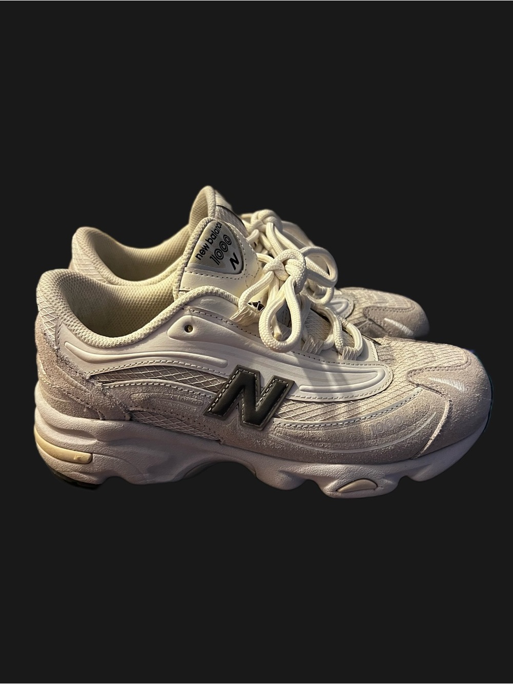 New Balance Kids White Sneakers